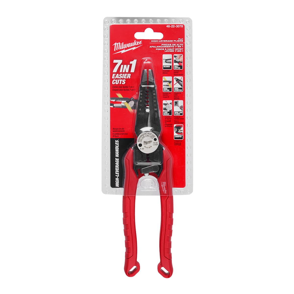 Alicate Pelacable7 En 1 Milwaukee 48-22-3078 Milwaukee